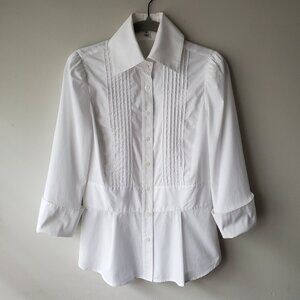 Diane von Furstenberg White Cotton Shirt
